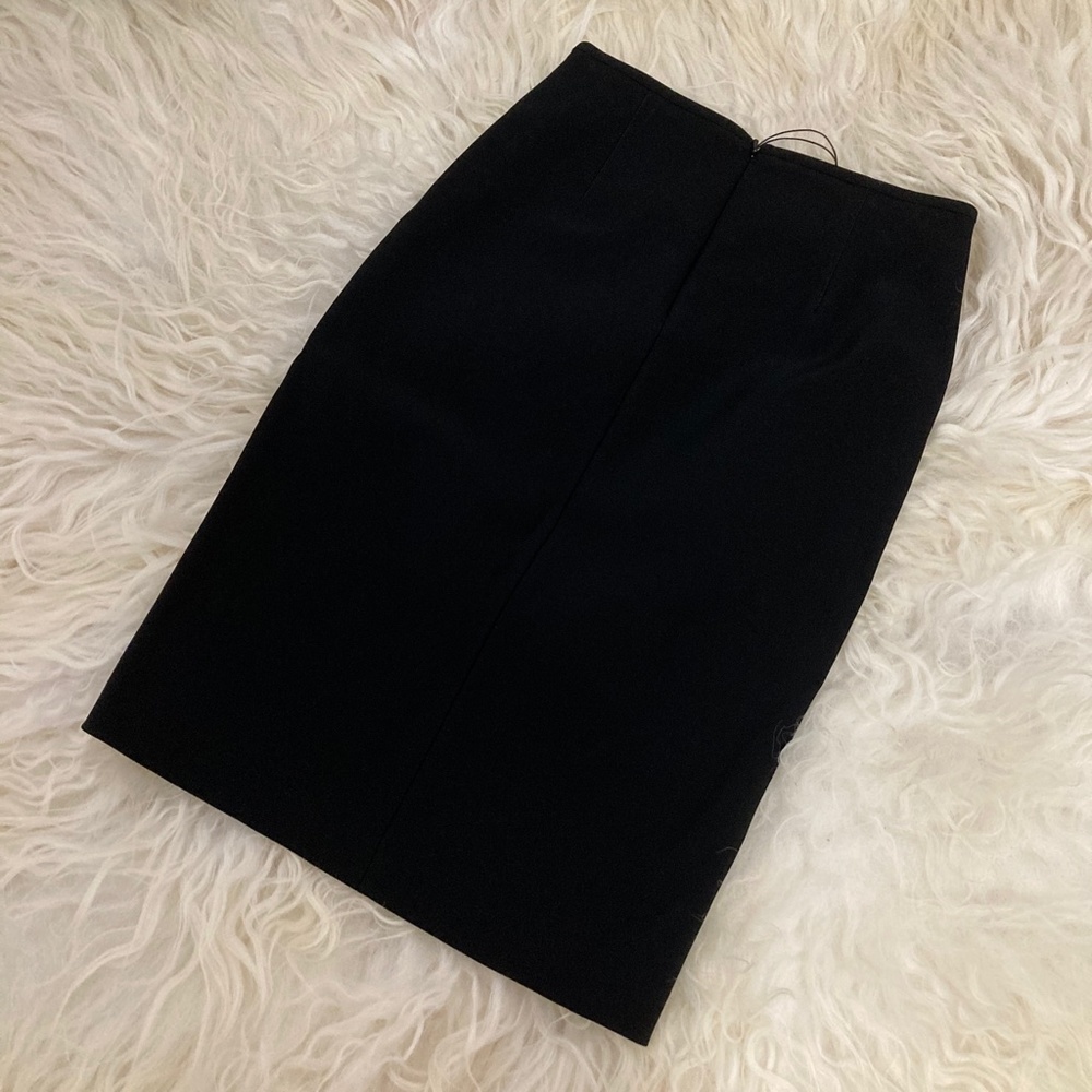 YIGAL AZROUËL Velvet Burnout Printed Knee-Length Skirt - Picture 8 of 9
